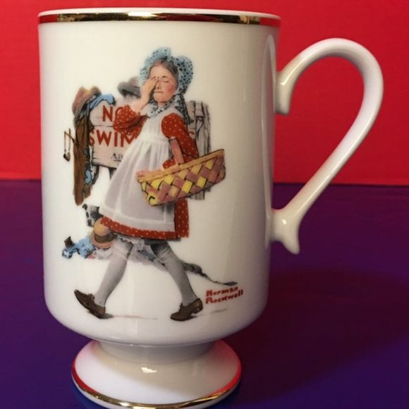 norman rockwell Other - Norman Rockwell mug hide your eyes